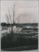 A Tabán rendezés után, dr. Szennik László hagyatékából fotók, 4db,  18x23cm