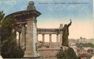 Budapest I. Szent Gellért szobor (kopott sarkak / worn corners)