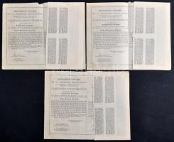 Budapest 1925. "Magyar Királyság 5%-kal kamatozó Járadékkölcsön Államadóssági Kötvény" 1.0...