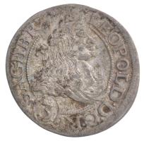 Német Államok / Szilézia 1667SHS 3kr Ag "I. Lipót" (1,42g) T:2,2- German States / Silesia 1667SHS 3 Kreuzer Ag "Leopold I" (1,42g) C:XF,VF