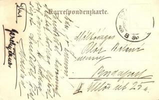 Karlovy Vary, Karlsbad, Sprudel Colonnade, Verlag Hermann Poy / spa hall interior (EK)