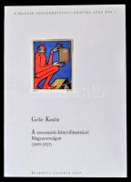 Gellér Katalin: A szecessziós könyvillusztráció Magyarországon (1895-1925). A magyar sokszorosított grafika száz éve I. Miksolc, 1997, Miskolci Galéria. Ragasztott papírkötés, 176 p.