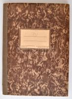 Gyufacímke gyűjtemény füzetbe rendezve, cca 940db