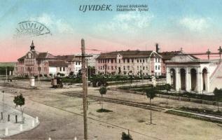 Újvidék, Novi Sad; Városi közkórház, kiadja Urbán Ignác / public hospital (ázott / wet damage)