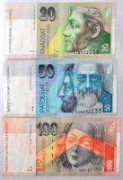 164db-os vegyes külföldi bankjegy tétel berakóban, közte Bulgária, Görögország, Kanada, Olaszország,...