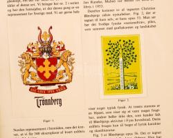 1954-55 Nordisk Exlibris Tidsskrift. Kobenhavn, sok eredeti beragasztott ex libris illusztrációval, egybekötve, 27x20cm / Ex-libris literature with a lot of original engraving.