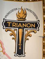 cca 1920 "Emlékezzetek és emlékeztessetek!-Trianon", Magyarország néprajzi térképe az 1910...