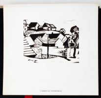 Magyar Kisgrafika. Kisgrafika Barátok köre 1970. Kiadói mappában. Sorszámozott: 002/500. Eredeti met...