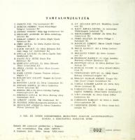 Magyar Kisgrafika. Kisgrafika Barátok köre 1970. Kiadói mappában. Sorszámozott: 002/500. Eredeti met...