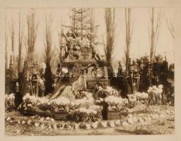 cca 1924 Kallós Oszkár pecséttel jelzett vintage fotója Mahunka Imre bútorgyáros és nemzetgyűlési ké...