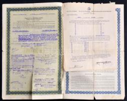 Budapest 1915. "A Magyar Korona Országai 6%-kal kamatozó Járadékkölcsön" államadóssági köt...