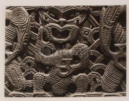 cca 1966 Zsíros János: Tavaszi napsütés, feliratozott vintage fotóművészeti alkotás, kasírozva, 37,5x28 cm