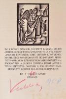 Keleti Arthur: Angyali üdvözlet. Molnár C. Pál Fába metszett rajzaival. Budapest, 1928, Amicus Kiadá...