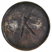 1948. "Szociáldemokrata Párt XXXVI-dik Kongresszusa - Ganz Vaggongyár" egyoldalas Br plake...