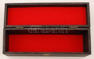 Fa díszdoboz, 34x10x10cm