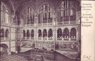Budapest Parlament képviselők ülésterme