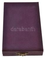 1957. "Vörös Csillag Érdemrend" aranyozott, zománcozott bronz kitüntetés mellszalagon, sza...