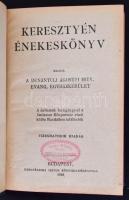 Keresztyén énekeskönyv. Kiadja a Dunántúli ágostai hitv.evang.egyházkerület. Bp., 1923, Hornyánszky Viktor Könyvkiadóhivatala. Kiadói dombornyomott egészvászon kötés, jó állapotban.