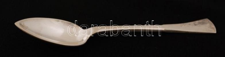 Ezüst (Ag.) mokkás kanál készlet (6 db), jelzett, h:11 cm, nettó:98 g