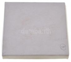 Berán Lajos (1882-1943) 1931. "Budapesti Emlék" Br emlékérem fakeretben (187,96g/79,5mm) (...