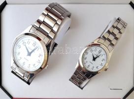 Geneva replika órák, 2db, díszdobozban, újszerű állapotban
