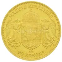 1912KB 20K Au "Ferenc József" Körmöcbánya (6.79g/0.900) T:1-,2 apró ph. / Hungary 1912KB 2...