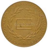 Vincze Pál (1907-1994) 1937. "V. Országos Kézművesipari Kiállítás Budapesten 1937 / Ipar Nélkül...