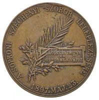 Lóránfi Antal (1856-1927) 1897. "Gróf Széchenyi István / A soproni Széchenyi szobor leleplezésé...