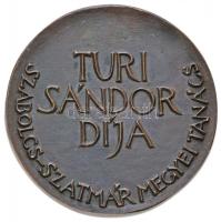 Tóth Sándor (1933-) 1984. "Szabolcs-Szatmár Megyei Tanács Turi Sándor díja" Br emlékérem (...