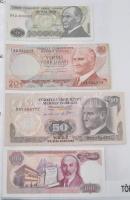 ~220db-os vegyes eurázsiai országok bankjegy gyűjteménye, közte litván, kazah, grúz, üzbég bankjegye...