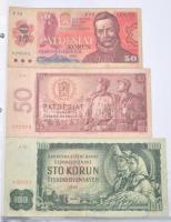 ~220db-os vegyes eurázsiai országok bankjegy gyűjteménye, közte litván, kazah, grúz, üzbég bankjegye...