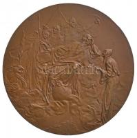 Ausztria 1899. "Goethe születésének 150. évfordulójára" emlékérem. Szign.: Anton Scharff (...