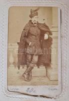 cca 1860 Fotótörténeti érdekesség, nagyrészt kassai (néhány bécsi és budapesti) illetőségű nemesek, ...