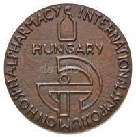 Gömbös László (1926-) 1982. "Nemzetközi Gyógyszerészeti Szimpózium Kőszeg 1982" Br emlékér...