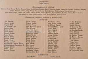 1936 Meghívó a Pestszenterzsébeti Rákóczi Szövetség zászlószentelő díszközgyűlésére