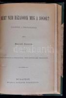 A nemzeti színház könyvtára I. 10 db. színdarab egybekötve. Szerzők: Szigligeti Edfe, Augier Emil, G...