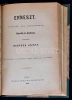 A nemzeti színház könyvtára I. 10 db. színdarab egybekötve. Szerzők: Szigligeti Edfe, Augier Emil, G...
