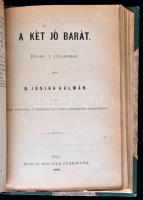 A nemzeti színház könyvtára I. 10 db. színdarab egybekötve. Szerzők: Szigligeti Edfe, Augier Emil, G...