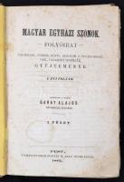 Garay Lajos (szerk.): Magyar Egyházi Szónok folyóirat. I. évi folyam. I füzet. Pest, 1861, Nyomatott Emich Gusztáv M. Akad. Nyomdásznál. Átkötött kopottas félvászon kötés, 966 p. A borítója, gerince kopott, foltos, viseltes. A kötése meglazult. A lapok foltosak, szakadozottak, és néhol ceruzás aláhúzások nyomai találhatók benne. Az oldalak kijárnak: 53-58.+115-128.+441-446+ 925-930 p. Egy oldal pedig hiányzik: 931-932 p.