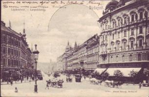 Budapest V. Lipót krt. Divald lap