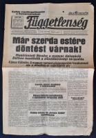 1938 Függetlenség c. lap a Bécsi döntésről szóló tudósítással