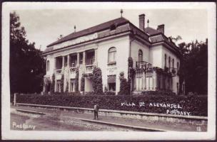 Pöstyén Alexander-villa Foto AK