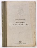 László Zsigmond: Liszt Ferenc és az orosz zene. Bp., 1955, Magyar-Szovje Társaság. Készült 2000 péld...