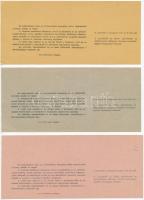 1944. "Borjuvágási utalvány", "Sertésvágási utalvány", "Marhavágási utalván...