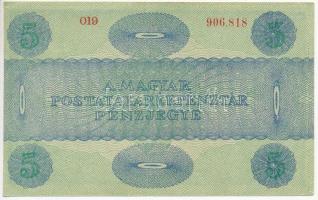 1919. 5K "OSZTRÁK-MAGYAR BANK BANKJEGYEIRE" T:II-