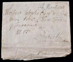 1769 Pottornyay Rozália (?-?) szláv (szlovák) nyelvű Bercelről küldött levele sinki Egry Józsefnek (...
