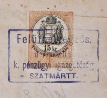 1848 Katonai házassági engedély, töredezett viaszpecséttel, 19x24cm