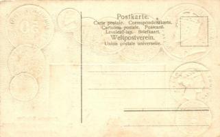 Straits Settlements Hongkong; set of coins Emb