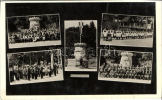 1942 Málnásfürdő, Malnas-Bai; országzászló avatás / national flag inauguration