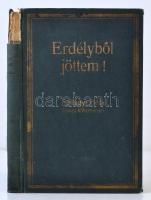 Szilágyi Béla: Erdélyből jöttem! Budapest, 1926, Bethlen Gábor Irodalmi és Nyomdai Részvénytársaság. Kiadói egészvászon kötés, 264 p. A gerince sérült, hiányos. A borítója kopottas. A kötése laza. A lapok foltosak.